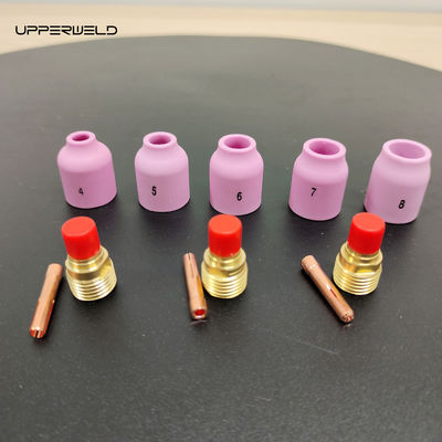 Accesorios de soldadura TIG 53N Kit de boquilla cerámica para piezas de repuesto de antorchas WP9/20