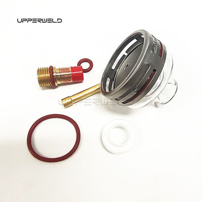 Apoyo de OBM WP17 18 26 53NQ Accesorios de soldadura Tig con lente de gas Recoger y boquilla clara