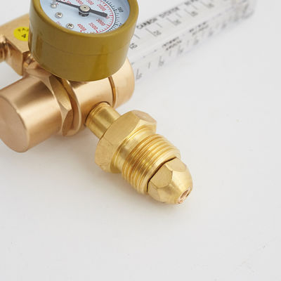 Reducción de gas CGA320 CGA580 Conexión de entrada TIG Soldador MIG Medidor de soldadura CO2 Medidor de caudal Regulador de argón