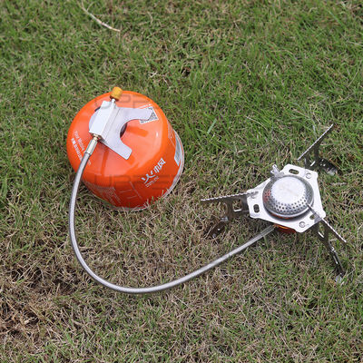 Estufas de campamento a prueba de viento de 4600W de potencia de fuego con encendido piezo ligero y portátil