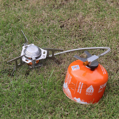 Estufas de campamento a prueba de viento de 4600W de potencia de fuego con encendido piezo ligero y portátil
