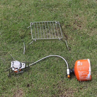 Estufas de campamento a prueba de viento de 4600W de potencia de fuego con encendido piezo ligero y portátil