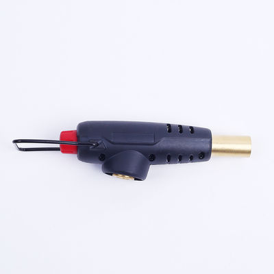 Pistola de llama superior con antorcha de soldadura por soplado de butano con material de acero inoxidable y plástico