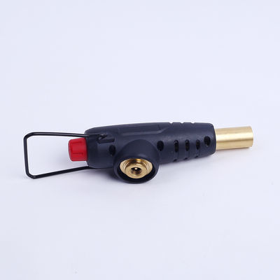 Pistola de llama superior con antorcha de soldadura por soplado de butano con material de acero inoxidable y plástico