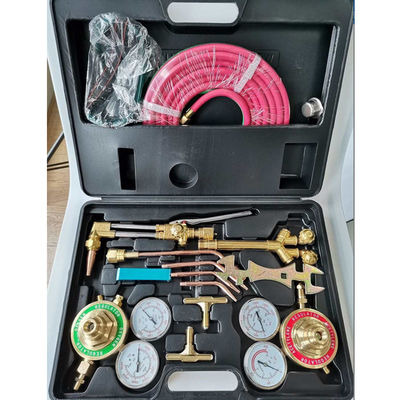 Kit de corte de oxígeno acetileno con salida de acetileno de 3/8" y entrada de acetileno de 5/8"