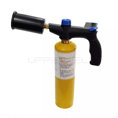 Torcha de calefacción de barbacoa al aire libre de alta temperatura con llama ajustable y combustible de propano