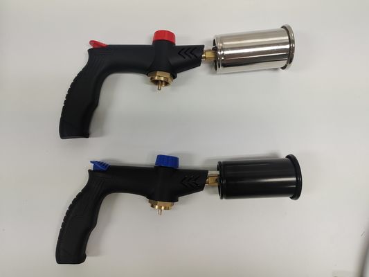 Torcha de calefacción de barbacoa al aire libre de alta temperatura con llama ajustable y combustible de propano