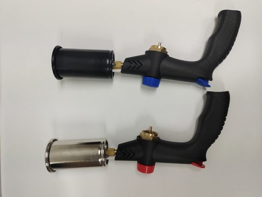Torcha de calefacción de barbacoa al aire libre de alta temperatura con llama ajustable y combustible de propano