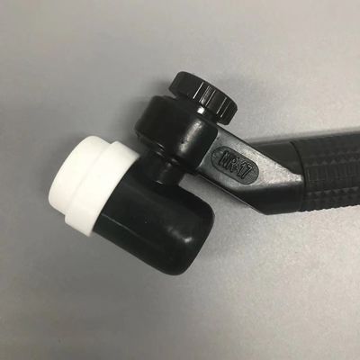Cabeza de antorcha de soldadura TIG de cuello giratorio de latón enfriado por aire para accesorios de soldadura NR-17