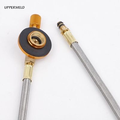 Estufas de gas para acampar al aire libre Adaptador de recarga de propano y antorcha de calefacción para una conexión fácil