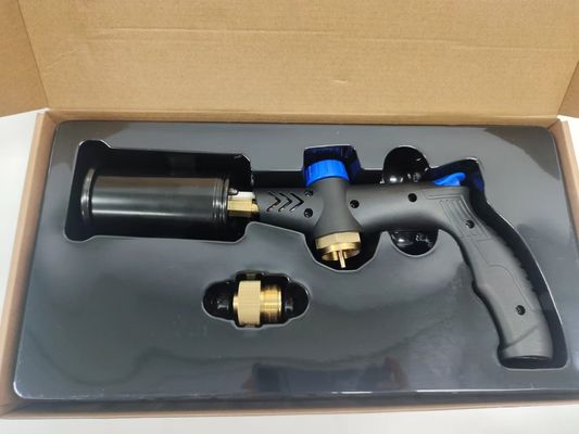 Torcha de calefacción de barbacoa al aire libre de alta temperatura con llama ajustable y combustible de propano