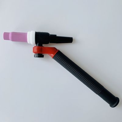 Cabeza de antorcha de soldadura TIG de cuello giratorio de latón enfriado por aire para accesorios de soldadura NR-17