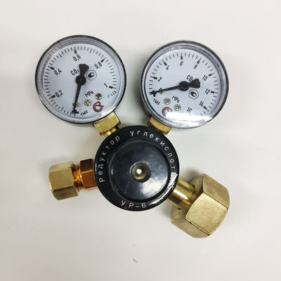 Regulador de presión de gas de CO2 Reducidor de presión de doble etapa para el mercado ruso G3/4 Thread