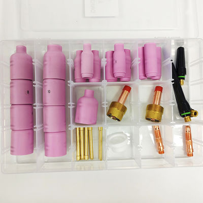 Actualice sus herramientas de soldadura TIG con WP17 18 26 57N boquilla de cerámica y 10N cuerpo de recolección