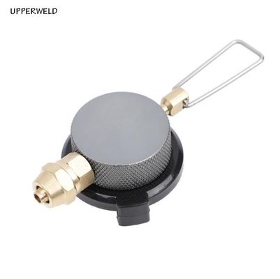 Adaptador de estufa exterior para válvula de carga del tanque de aire portátil y estufa de propano