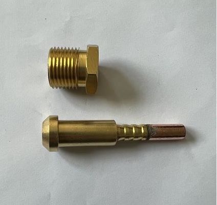 Latón 7/8-14RH Thread TIG Accesorios de soldadura Adaptador de cable de alimentación y conector de cable