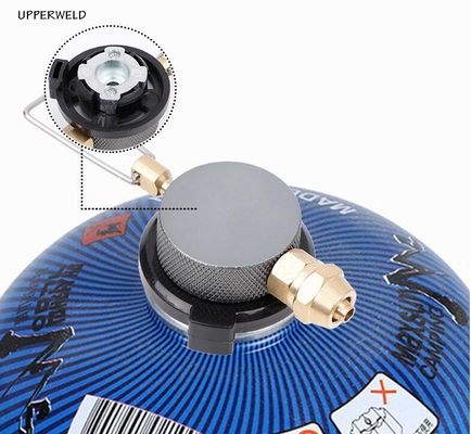 Adaptador de estufa exterior para válvula de carga del tanque de aire portátil y estufa de propano