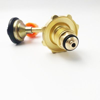 Adaptador de depósito de gas para cilindros de llenado y válvulas de cilindros de gas de butano