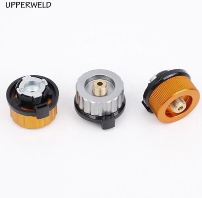 Adaptador de gas de conversión de quemador de estufa de campamento con soporte personalizado y antorcha de soldadura