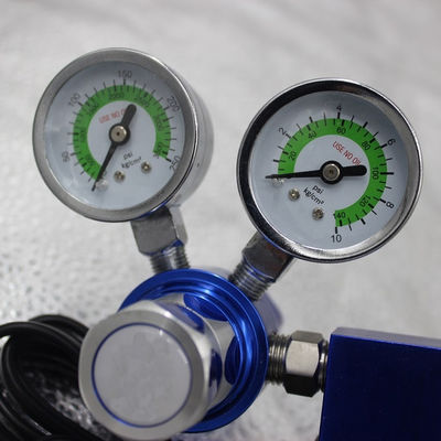 Válvula de solenoide de regulador de CO2 de doble etapa para el tanque de peces de acuario