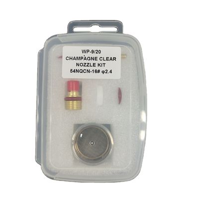 Obtenga los mejores 16 consumibles de copa de vidrio TIG para WP9/20 antorcha de soldadura TIG en el mercado