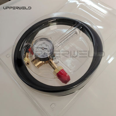 Medidor de flujo de cobre completo de oro para regulador de gas MIG TIG de argón/CO2 en la industria de la soldadura