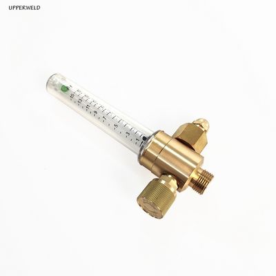 Mini regulador de gases industriales de flujo de CO2/argon con construcción de latón amarillo