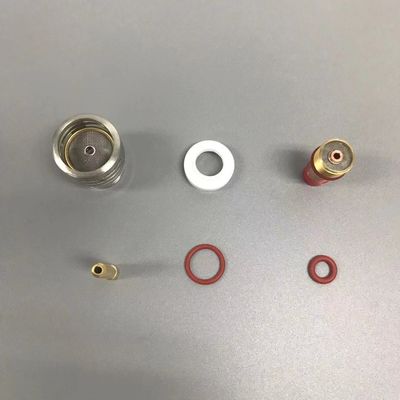 WP-17/18/26 Champagne TIG Accesorios para antorchas de soldadura 1.6mm/2.4mm/3.2mm Kit de boquilla transparente