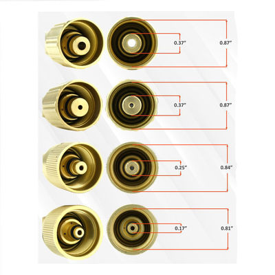 Nozles de calefacción MFA aceptables para OEM para W-1 Gas Acetileno Propano Cobre Punta de soldadura