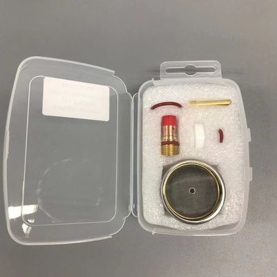 WP-17/18/26 TIG Accesorios para antorchas de soldadura 24 Kit de boquilla de champán con protección