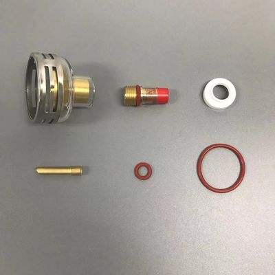 WP-17/18/26 TIG Accesorios para antorchas de soldadura 24 Kit de boquilla de champán con protección
