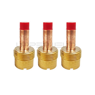 31PCS TIG Saldado antorcha Lente de gas de botones Kit de copa de cerámica para WP-17/18/26 Gran tamaño