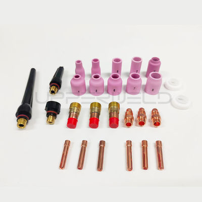 WP-17/18/26 Antorcha de soldadura de latón y plástico 12 piezas TIG Kit de tapa trasera 57Y02 57Y03 57Y04