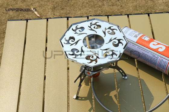 Compacto horno de arena para barbacoa al aire libre con adaptador de horno de gas Tiempo máximo de quema de fuego 1 hora