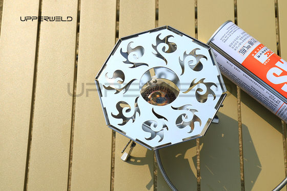 Compacto horno de arena para barbacoa al aire libre con adaptador de horno de gas Tiempo máximo de quema de fuego 1 hora