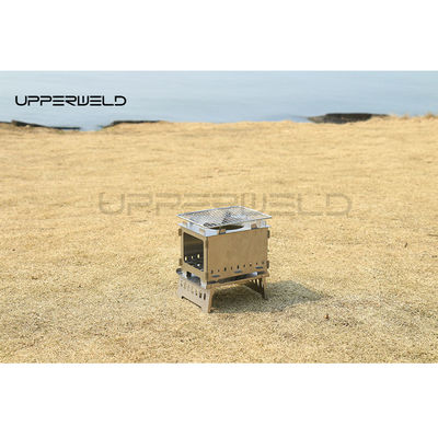 Grill de barbacoa portátil de acero inoxidable 304 para senderismo acampar picnic herramienta de cocina al aire libre