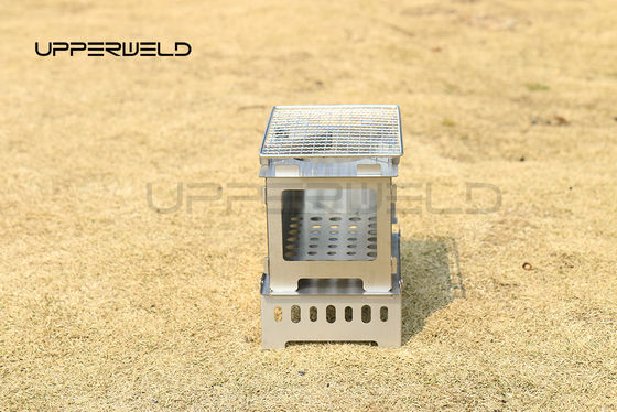 Grill de barbacoa portátil de acero inoxidable 304 para senderismo acampar picnic herramienta de cocina al aire libre