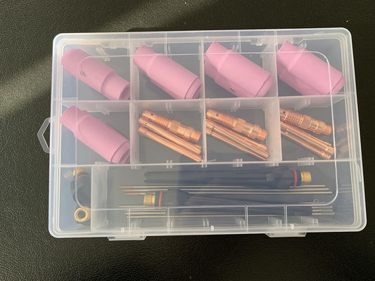 Cuerpo de recogida de lentes de gas para la industria de corte TIG accesorios WP17 18 26-53N 18 KIT