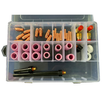 Cuerpo de recogida de lentes de gas para la industria de corte TIG accesorios WP17 18 26-53N 18 KIT