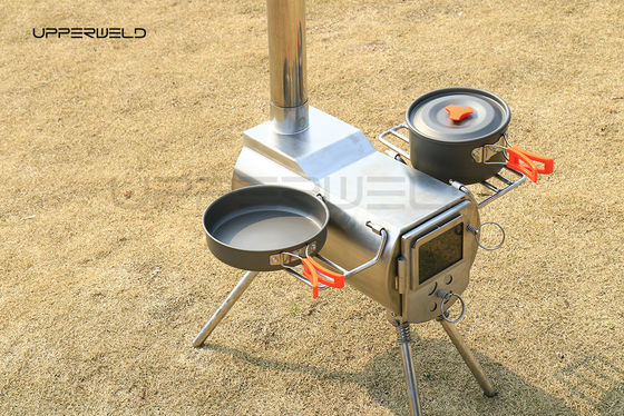 Estufas de acero inoxidable para cocinar en camping