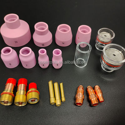Conjunto de aluminio de aleación de vidrio de soldadura de cerámica de la serie WP17 18 26 53N 54N