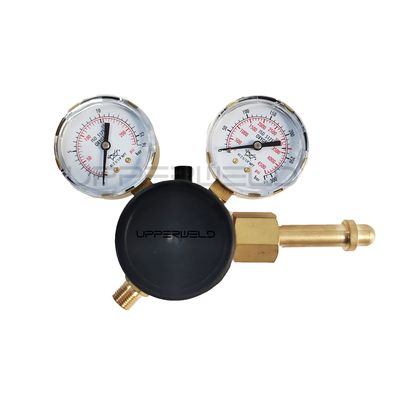 Reducción de presión Cuerpo de latón Regulador de oxígeno válvula de aire superior cilindro de gas para soldadura