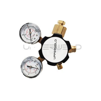 Reducción de presión Cuerpo de latón Regulador de oxígeno válvula de aire superior cilindro de gas para soldadura