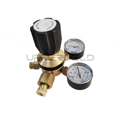 Reducción de presión Cuerpo de latón Regulador de oxígeno válvula de aire superior cilindro de gas para soldadura