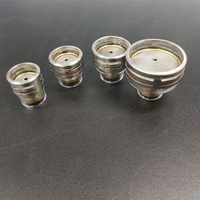 Trabajo de soldadura de vasos de vidrio TIG 53NQCN para WP17 18 26 y WP 9 20 Soporte personalizado