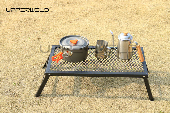 Tabla de acampar plegable de aluminio no oxidante para barbacoa al aire libre Ligera y resistente
