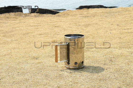 Grill de cocina rápida y fácil de acero inoxidable de ignición de chimenea al aire libre