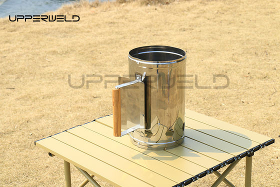 Grill de cocina rápida y fácil de acero inoxidable de ignición de chimenea al aire libre