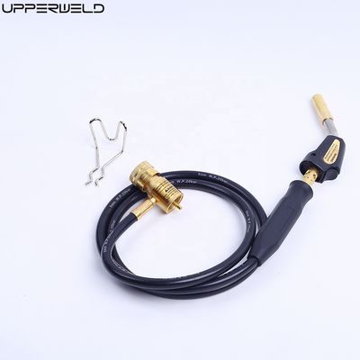 170*7,5*3,1cm UP6000 Lámpara de soldadura de propano de auto-ignición con cabeza de latón Lámpara de gas Mapp