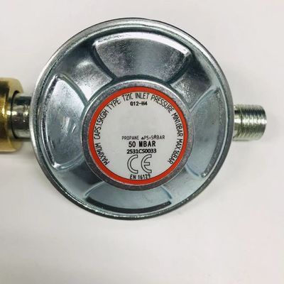 Regulador de gas de aleación de zinc de propulsión manual para mayores caudales a temperaturas más frías
